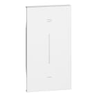 Bticino - Enjoliveur Living Now avec marquage +/- MyHOME_Up 2 modules - blanc