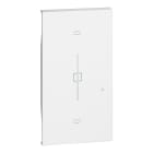 Bticino - Enjoliveur Living Now with Netatmo pour interrupteur de volets 2 modules -blanc