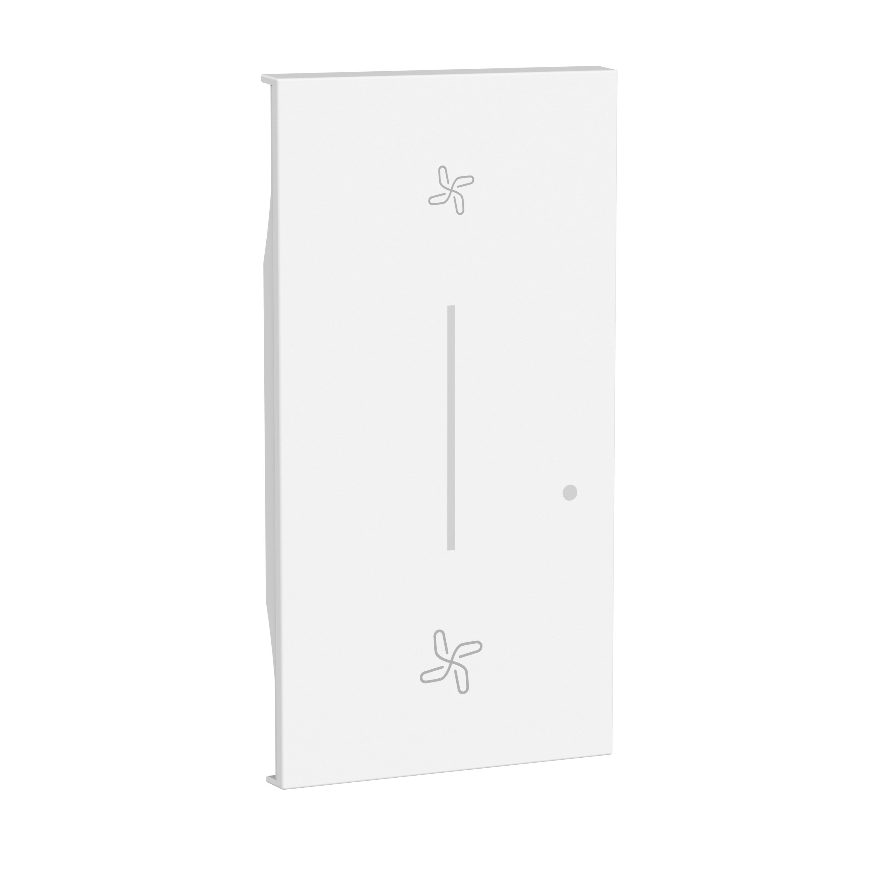 Bticino - Enjoliveur Living Now with Netatmo pour commande VMC 2 modules - noir