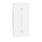 Bticino - Enjoliveur Living Now with Netatmo pour commande VMC 2 modules - noir