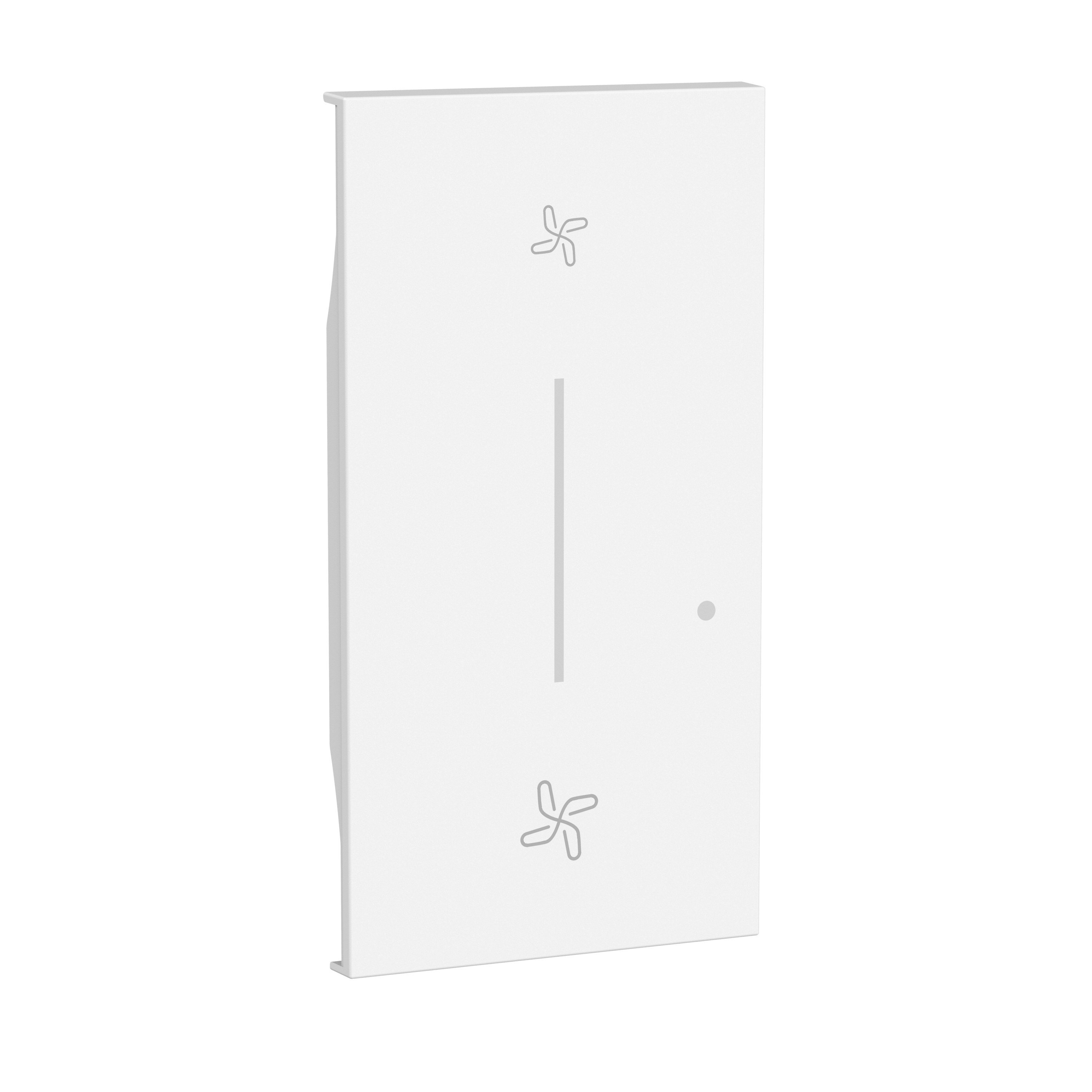 Bticino - Enjoliveur Living Now with Netatmo pour commande VMC 2 modules - noir