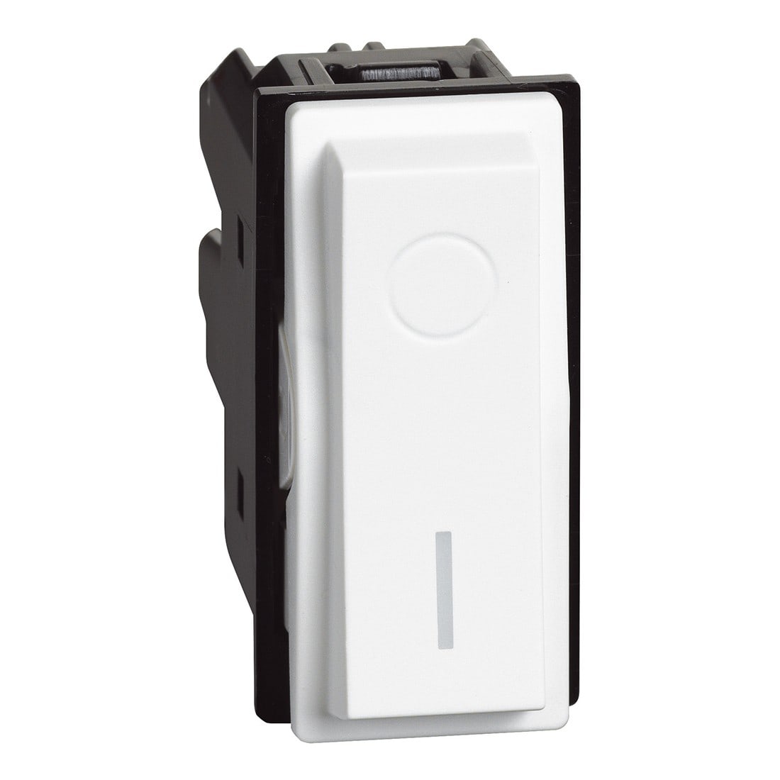 Bticino - Interrupteur bipolaire 16AX Living Now 1 module - blanc