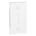 Bticino - Enjoliveur Living Now with Netatmo pour commande départ/arrivée 2 modules -blanc