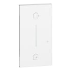 Bticino - Enjoliveur Living Now with Netatmo pour commande départ/arrivée 2 modules -blanc