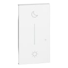 Bticino - Enjoliveur Living Now with Netatmo pour commande lever/coucher 2 modules - blanc