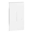 Bticino - Enjoliveur Living Now with Netatmo pour commande éclairage 2 modules - blanc