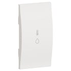 Bticino - Enjoliveur capteur température et humidité 2 modules - blanc - Living Now