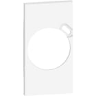 Bticino - Plastron de finition Living Now pour prise Surface avec prise Type-C - blanc
