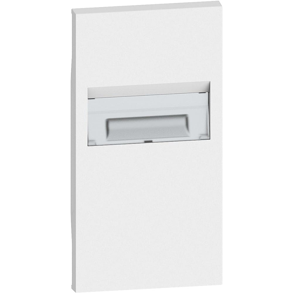 Bticino - Enjoliveur Living Now pour balisage de plinthe 2 modules - blanc