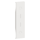 Bticino - Enjoliveur double variateur 1 module - blanc - Living Now