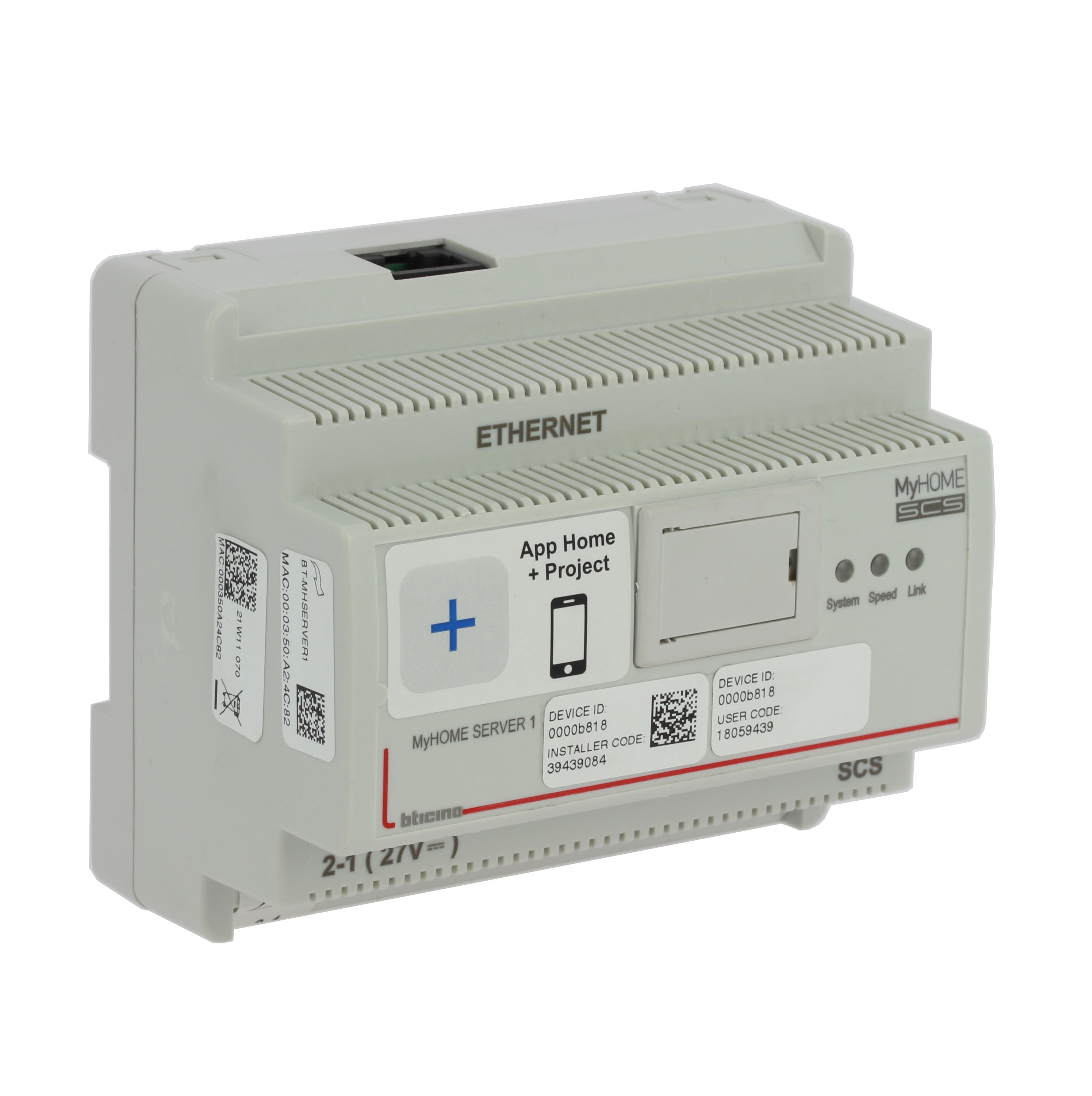 Bticino - Passerelle de programmation modulaire MyHOME - 6 modules