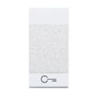 Bticino - Manette Livinglight symbole clé 1 module - blanc