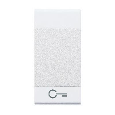 Bticino - Manette Livinglight symbole clé 1 module - blanc