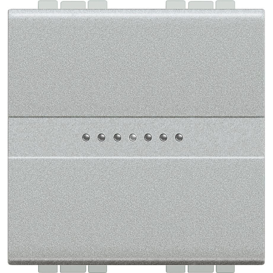 Bticino - Interrupteur ou va et vient Livinglight 16AX 250V - Tech - 2 modules