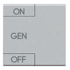 Bticino - Manette Livinglight symbole ON , OFF et GEN 2 modules - Tech