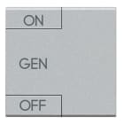 Bticino - Manette Livinglight symbole ON , OFF et GEN 2 modules - Tech
