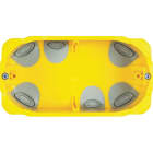 Bticino - Boîte d'encastrement Bticino 4 modules pour cloisons sèches