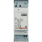 Bticino - Alimentation modulaire MyHOME_Up 0,6A - 2 modules - 230V~ et 27V=