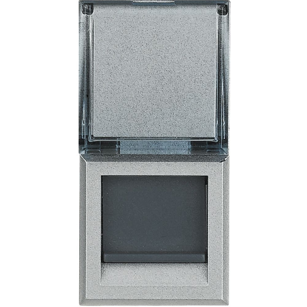 Bticino - Prise RJ45 Axolute catégorie 6 FTP - finition Alu - 1 module