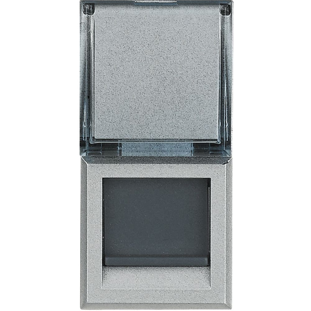 Bticino - Prise RJ45 Axolute catégorie 6 STP - finition Alu - 1 module