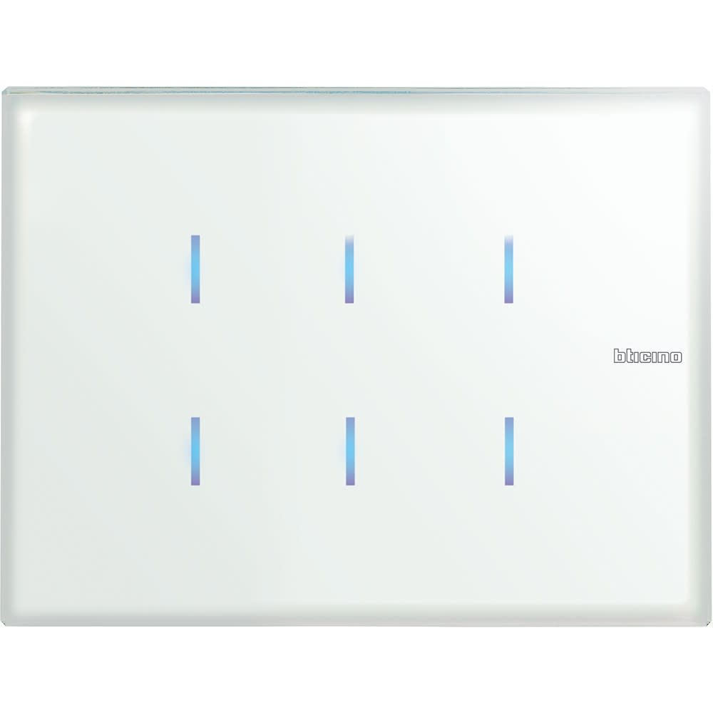 Bticino - Commande tactile Axolute BUS version 6 fonctions - whice