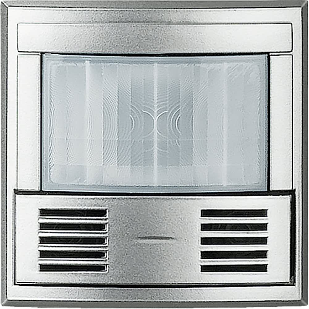 Bticino - Détecteur de mouvements/luminosité + poussoir Axolute BUS - Alu