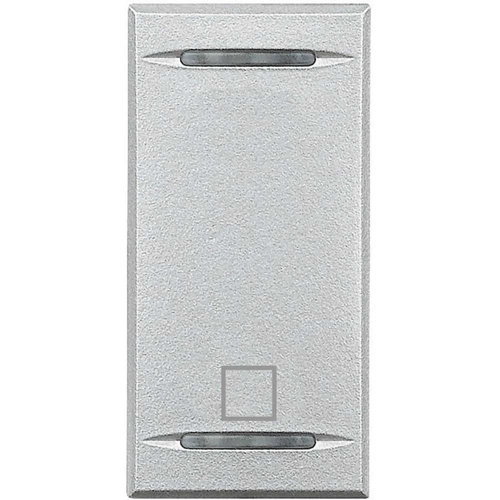 Bticino - Manette Axolute symbole STOP 1 module - Alu