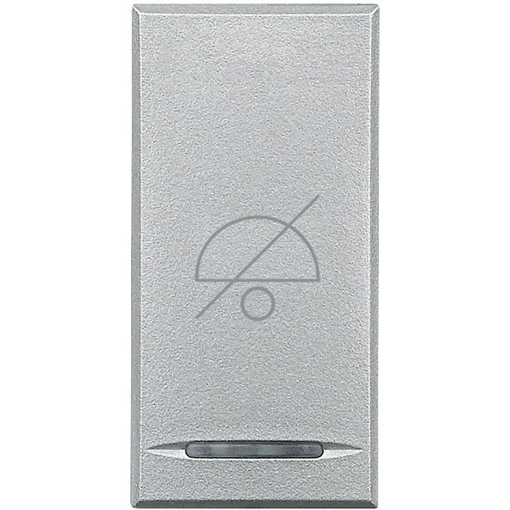 Bticino - Manette Axolute avec symbole Ne Pas Déranger 1 module - Alu