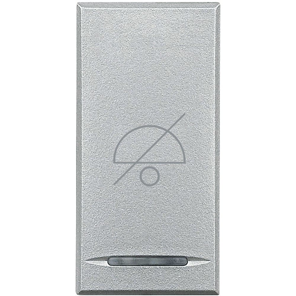 Bticino - Manette Axolute avec symbole Ne Pas Déranger 1 module - Alu