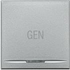 Bticino - Manette Axolute symbole GEN 2 modules - Alu