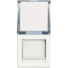 Bticino - Prise RJ45 Axolute catégorie 6A STP - finition White - 1 module