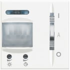 Bticino - Détecteur 3 fils avec neutre avec dérogation Axolute 2 modules - White