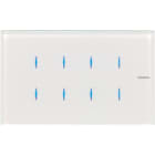 Bticino - Commande tactile Axolute BUS version 8 fonctions - White