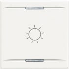 Bticino - Manette Axolute symbole lumière type bascule 2 modules - White