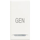 Bticino - Manette Axolute symbole GEN 1 module - White
