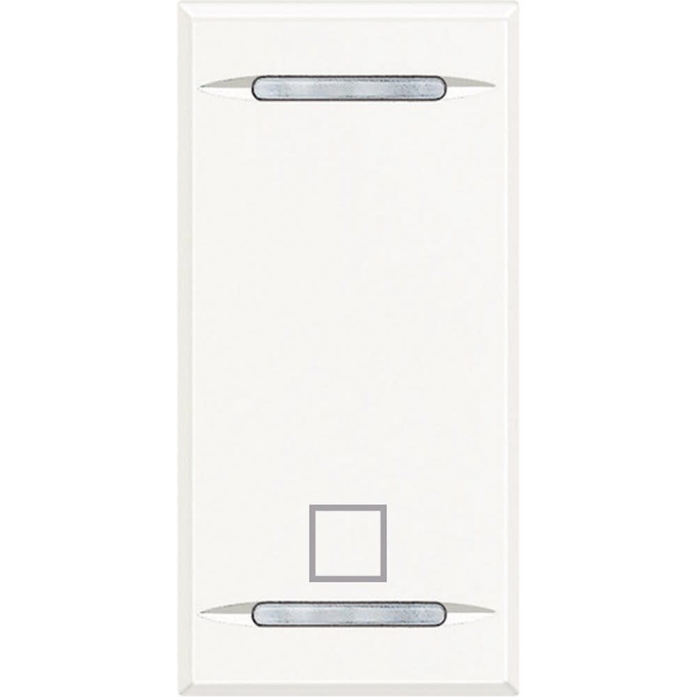 Bticino - Manette Axolute symbole STOP 1 module - White