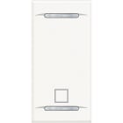 Bticino - Manette Axolute symbole STOP 1 module - White