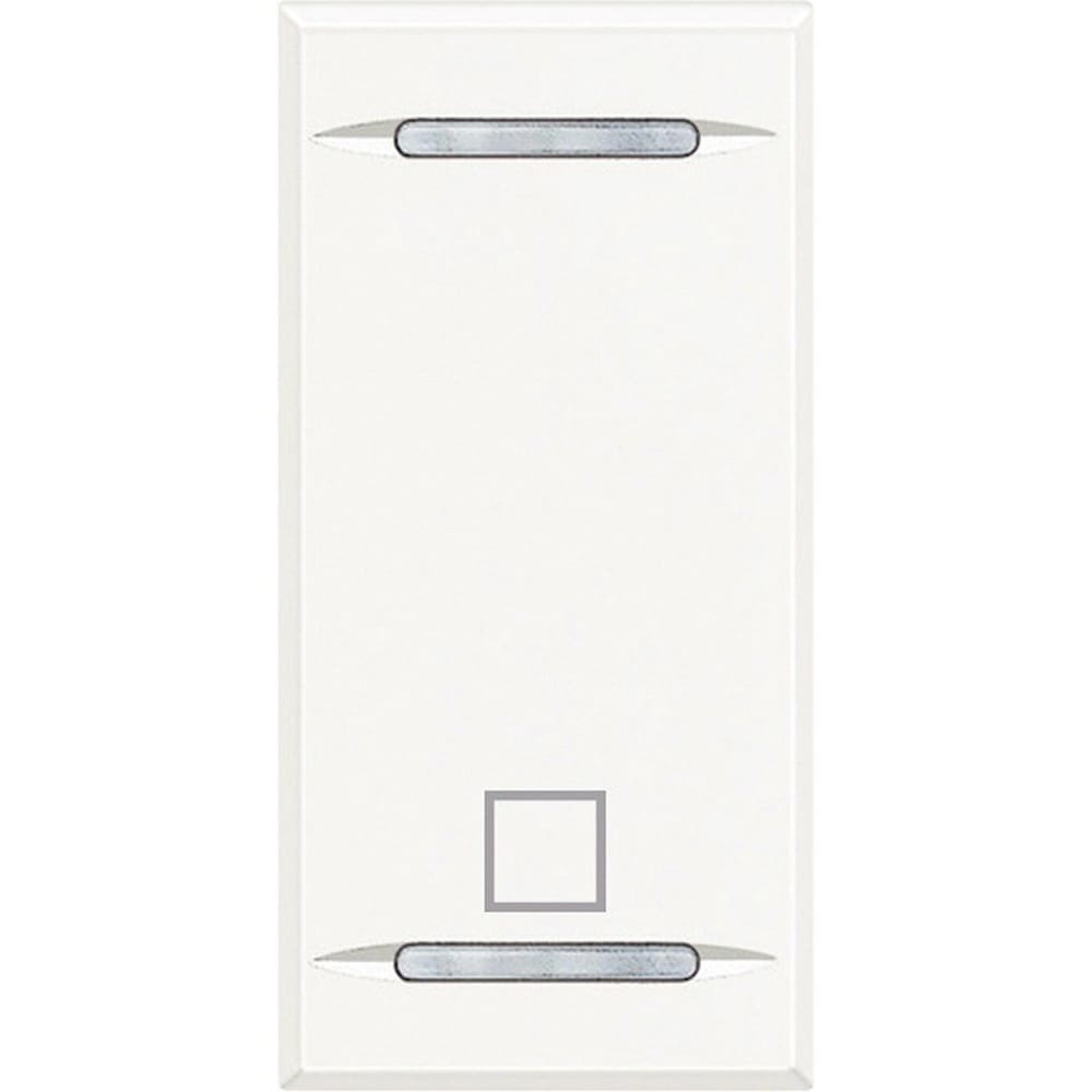 Bticino - Manette Axolute symbole STOP 1 module - White