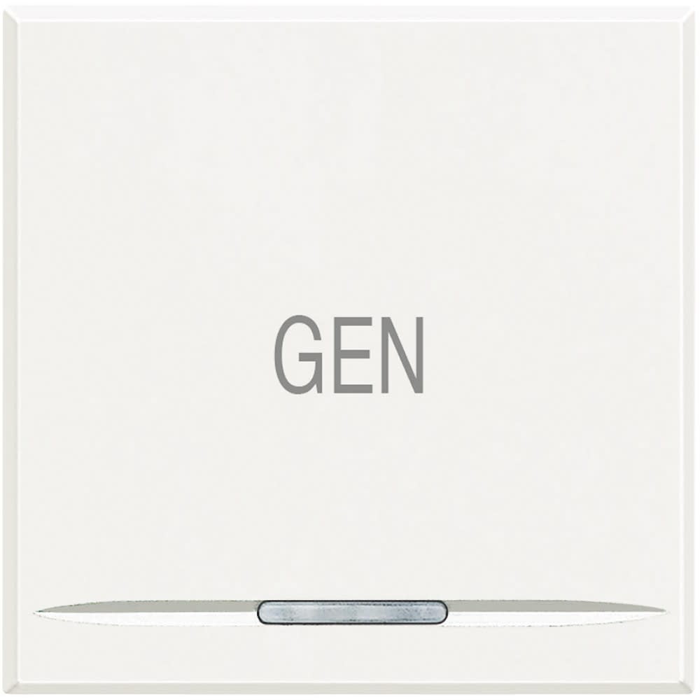 Bticino - Manette Axolute symbole GEN 2 modules - White