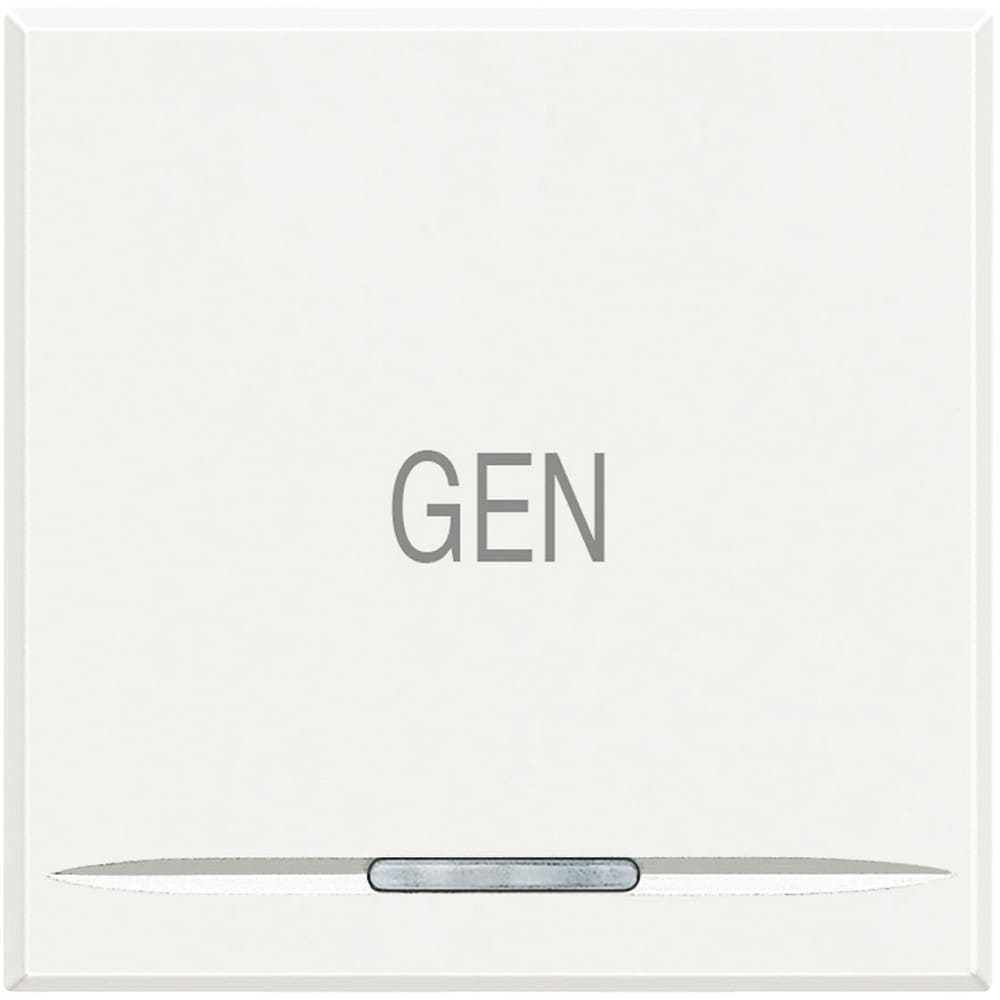 Bticino - Manette Axolute symbole GEN 2 modules - White