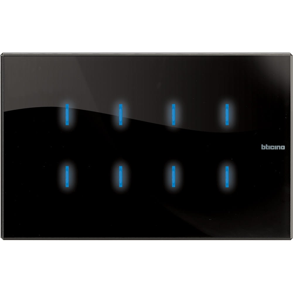 Bticino - Commande tactile Axolute BUS version 8 fonctions - Nighter