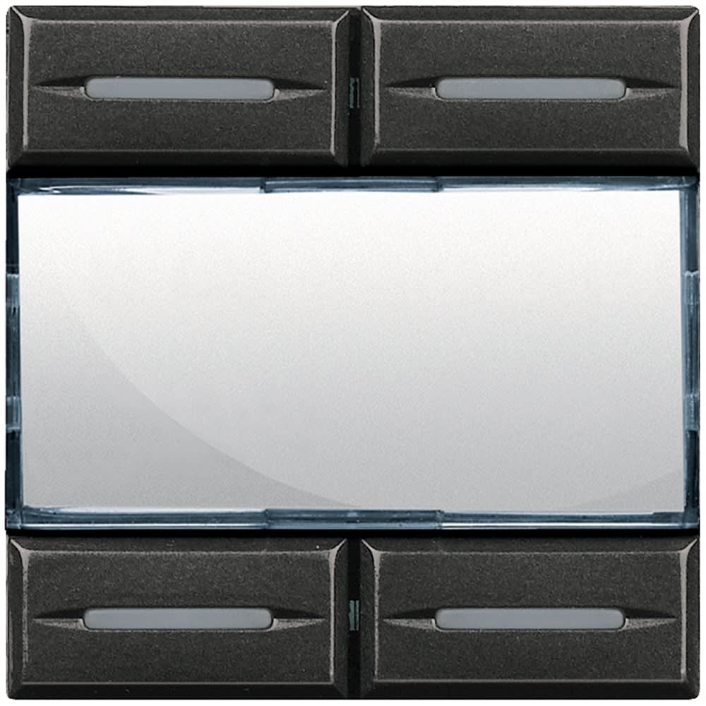 Bticino - Commande 4 scénarios MyHOME_Up Axolute - Anthracite