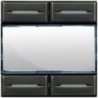 Bticino - Commande 4 scénarios MyHOME_Up Axolute - Anthracite