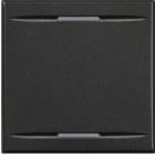 Bticino - Manette Axolute neutre type bascule 2 modules - Anthracite