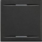 Bticino - Manette Axolute neutre type bascule 2 modules - Anthracite