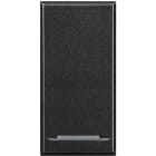 Bticino - Manette Axolute neutre type poussoir 1 module - Anthracite