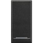 Bticino - Manette Axolute neutre type poussoir 1 module - Anthracite