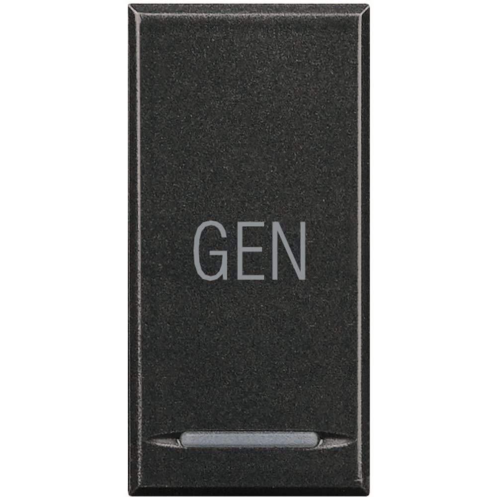 Bticino - Manette Axolute symbole GEN 1 module - Anthracite