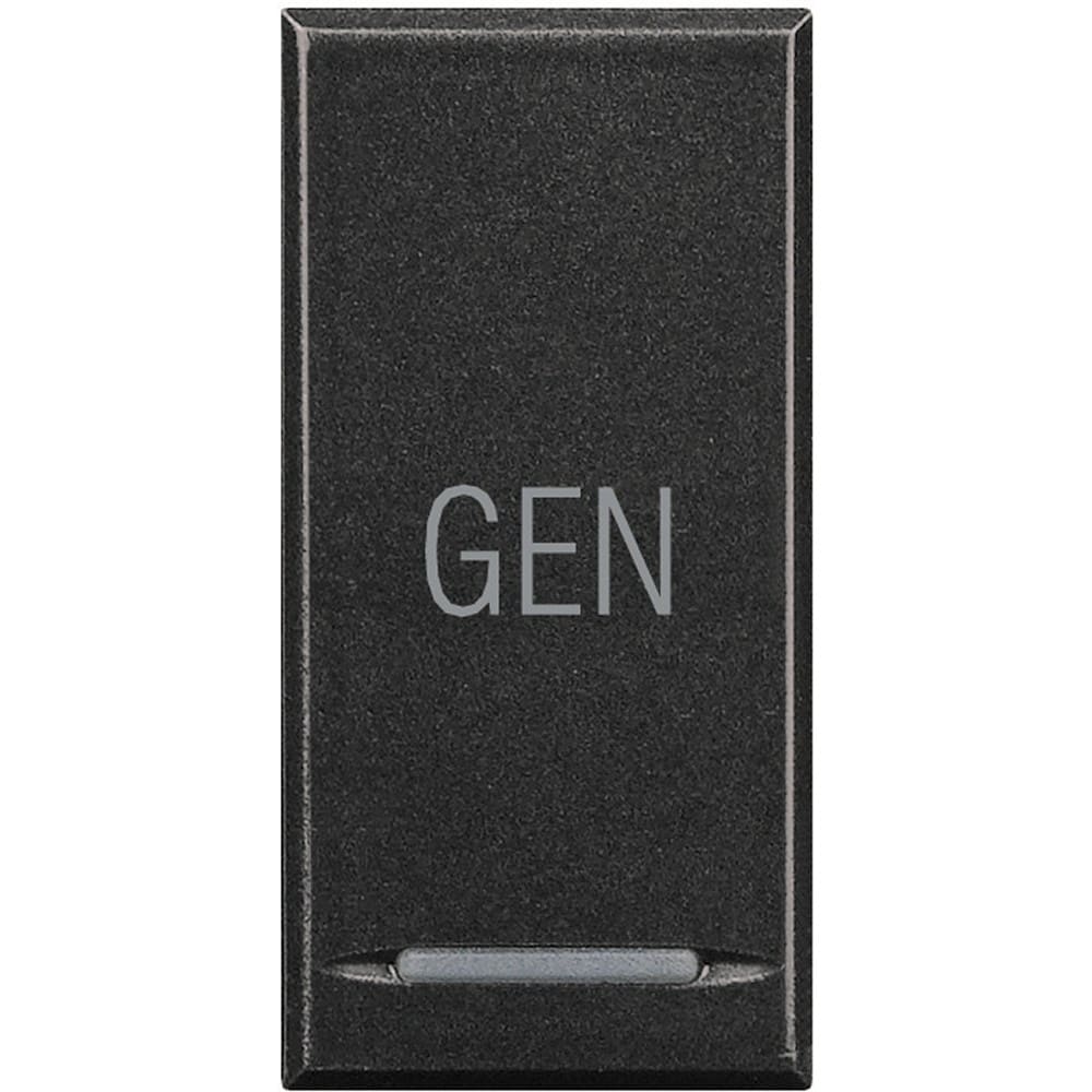 Bticino - Manette Axolute symbole GEN 1 module - Anthracite