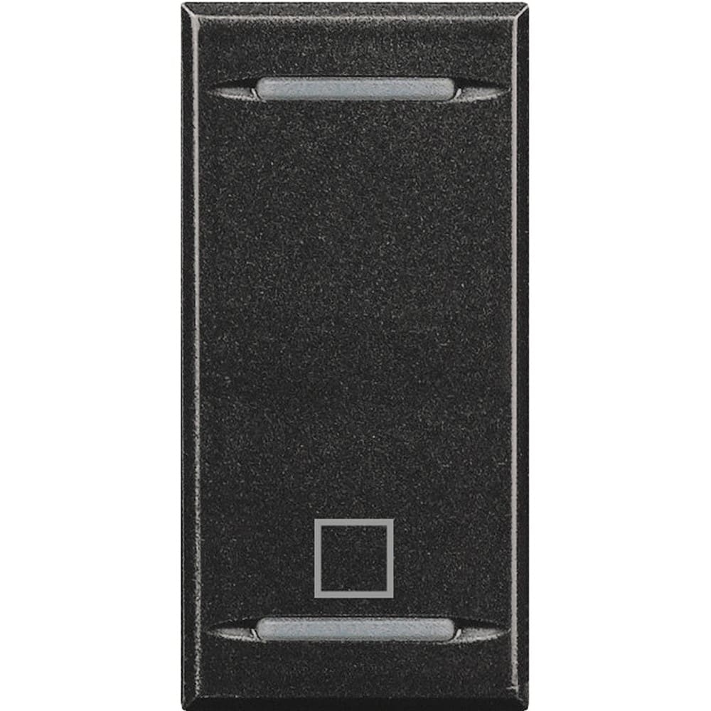 Bticino - Manette Axolute symbole STOP 1 module - Anthracite